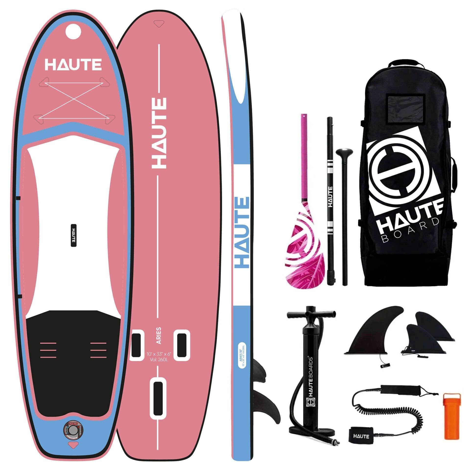 Haute 10'0 Aries Şişme Sup Yoga Board (Kürek Sörfü) - Full Paket