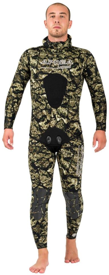 Apnea Legend Rock Camou 3D 7mm Elbise Serisi