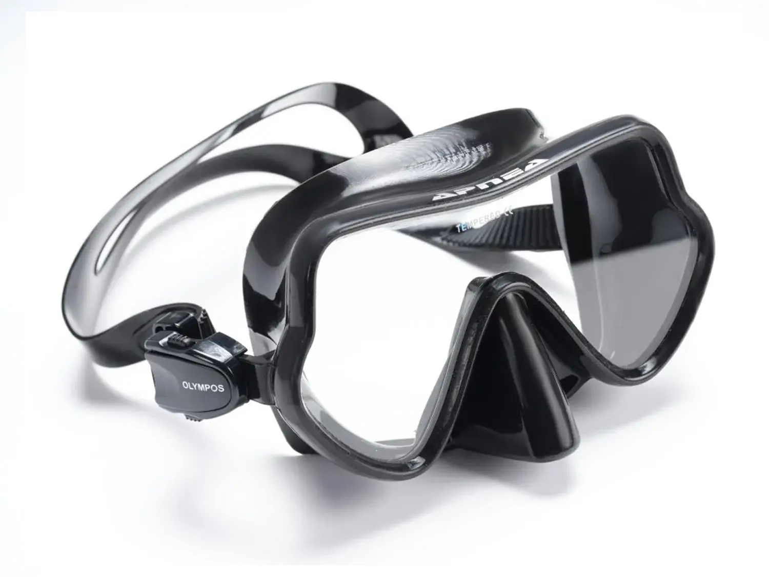 Apnea Olympos Siyah Dalış Maskesi