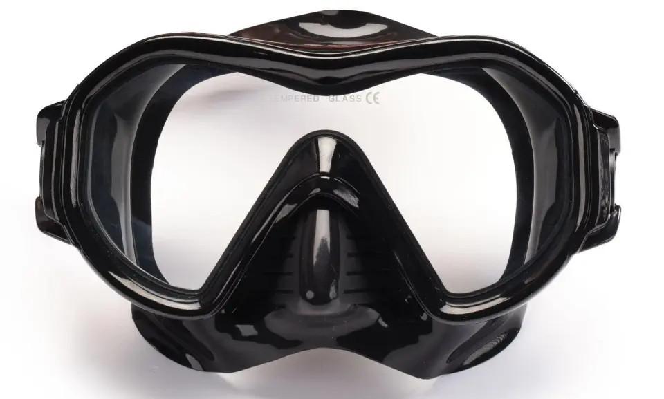 Apnea Smyrna Siyah Dalış Maskesi