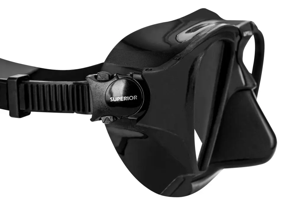 Apnea Superior Siyah Dalış Maskesi