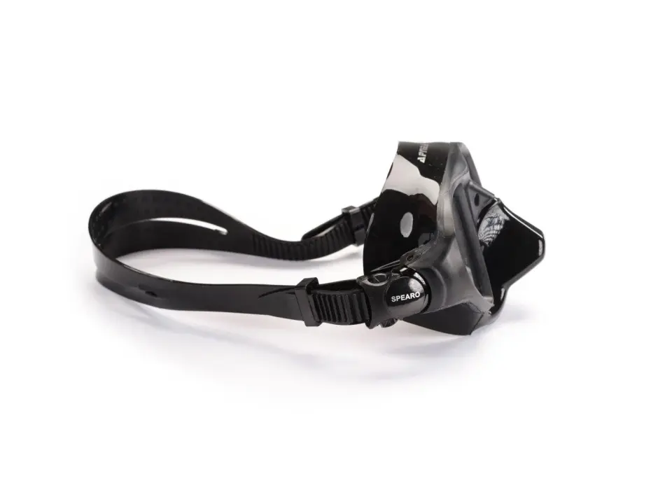 Apnea Spearo Siyah Dalış Maskesi