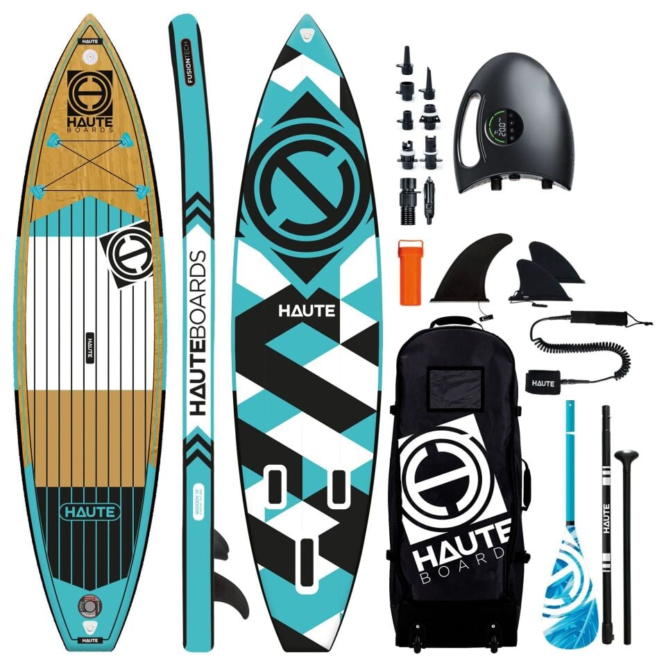 Haute Woody 11' Şişme Sup Paddle Board (Kürek Sörfü)