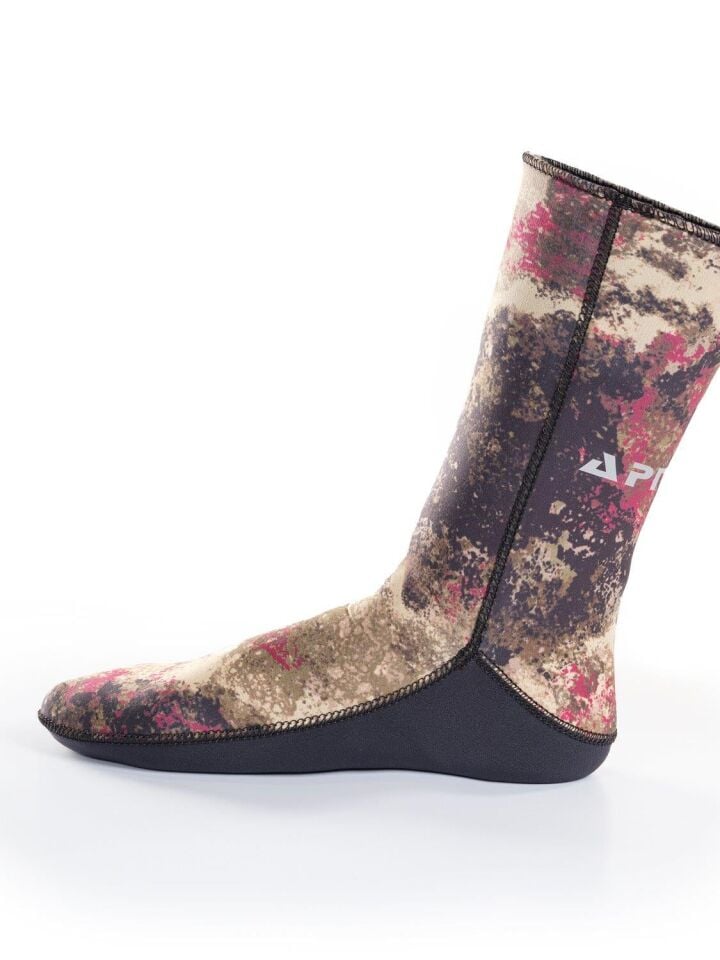 Apnea Neopren Dalış Çorabı 3mm Kamuflaj
