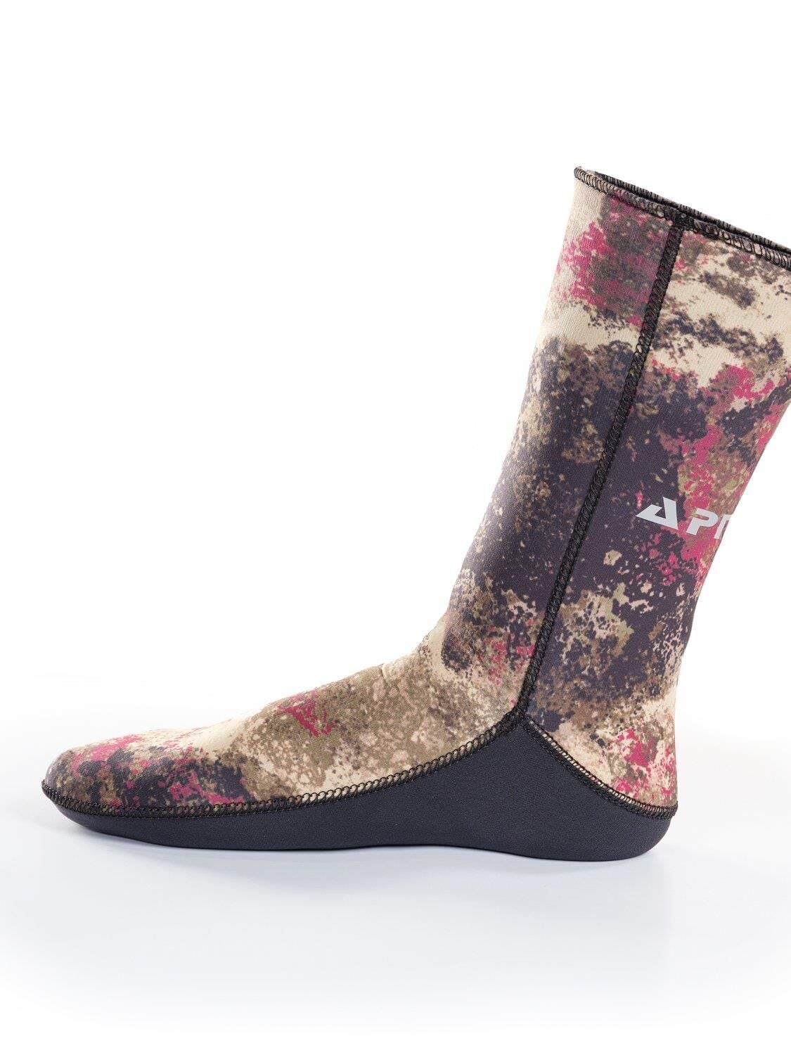 Apnea Neopren Dalış Çorabı 5mm Kamuflaj