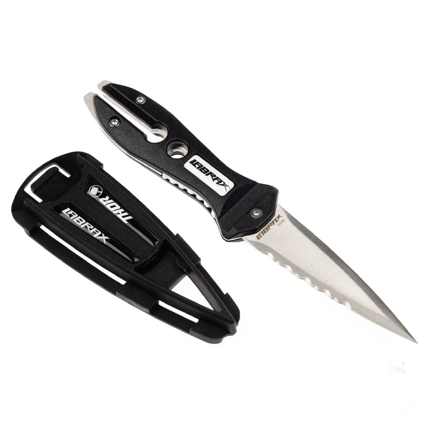 Labrax Thor Dalış Bıçağı Siyah