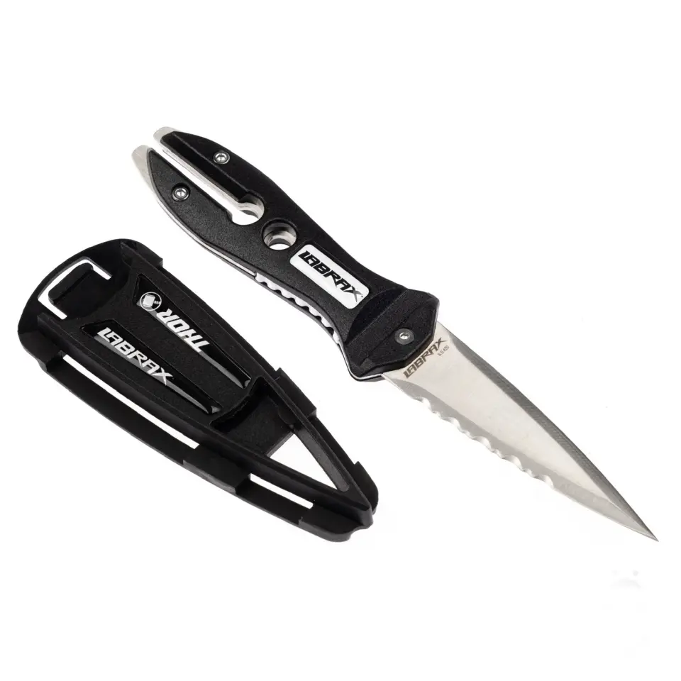 Labrax Thor Dalış Bıçağı Siyah