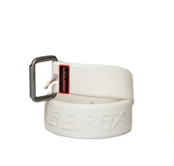 Labrax Marsilya Tokalı Kauçuk Kemer SİLİKON BEYAZ