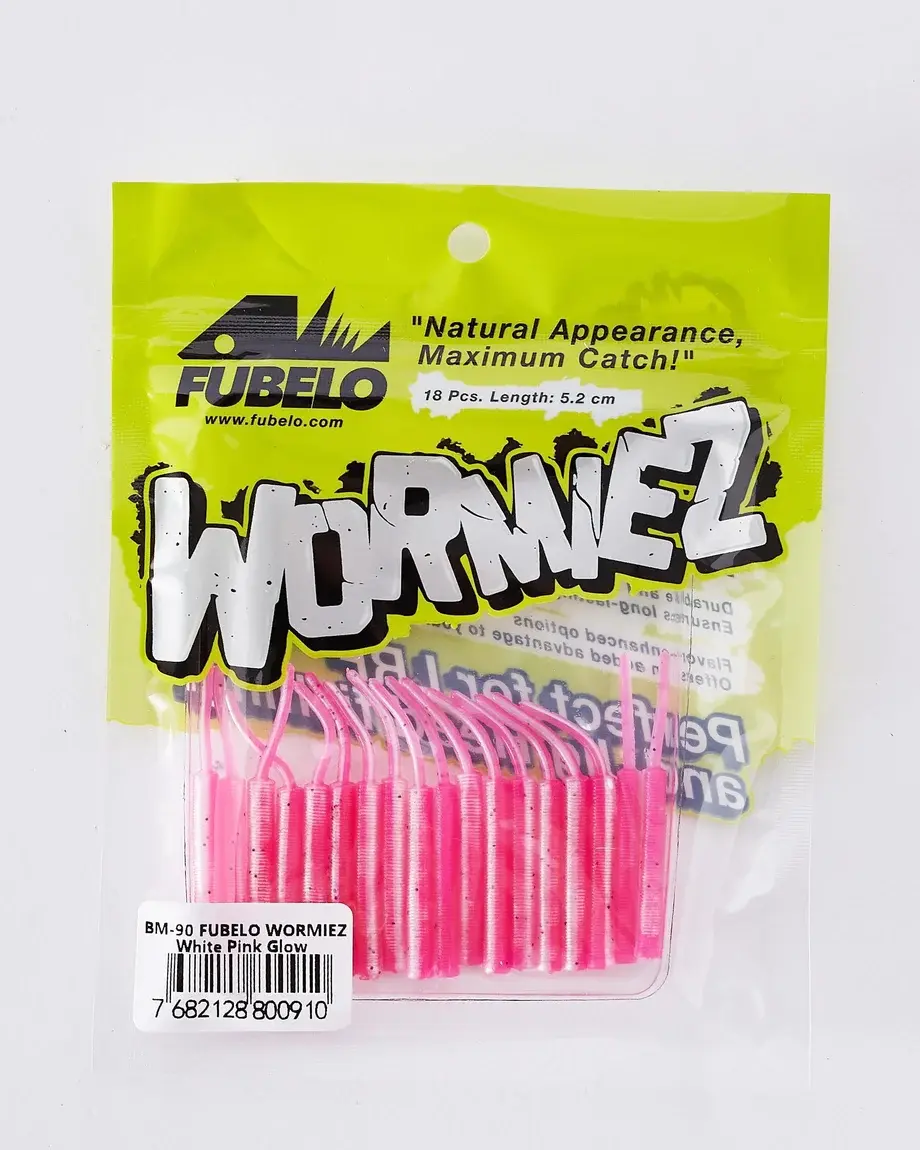 Fubelo Wormiez  White Pink Glow