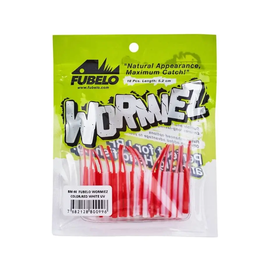 Fubelo Wormiez  Red White Uv