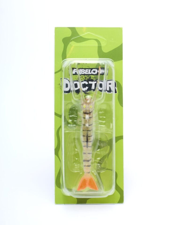 Fubelo Doctor 7,5 cm 6,5 gr Karides Silikon Yem Black Leopard Gold