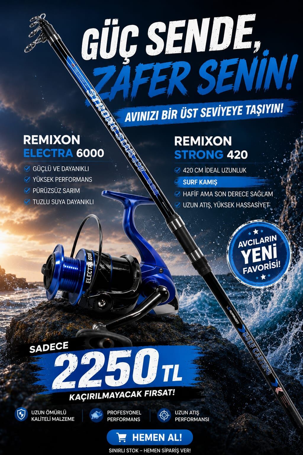 REMİXON STRONG SURF TAKIM
